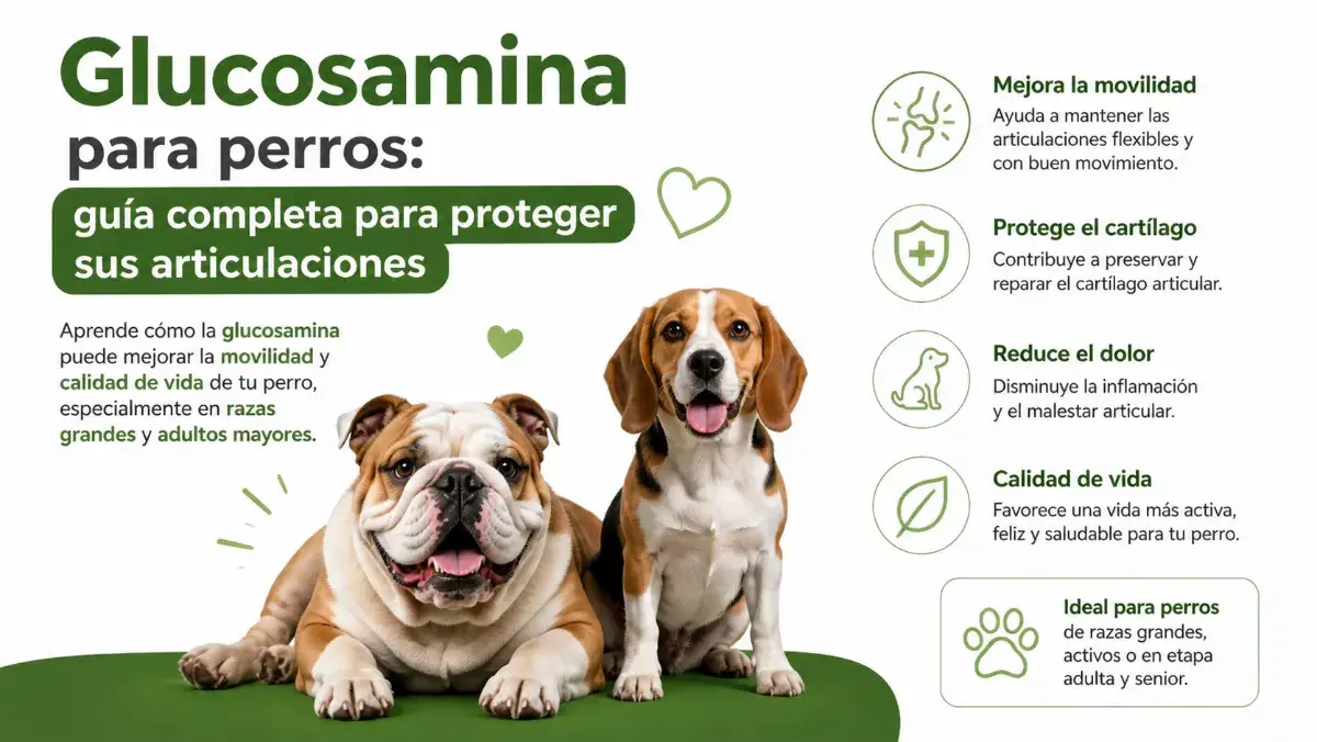 Glucosamina para perros: guía completa para proteger sus articulaciones